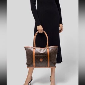 Vintage Celine Macadam Tote